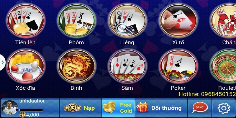 Một số sản phẩm game bài đổi thưởng nổi bật nhất hiện nay