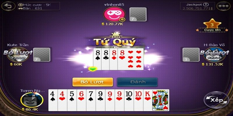 2 hình thức game bài tiến lên cần biết